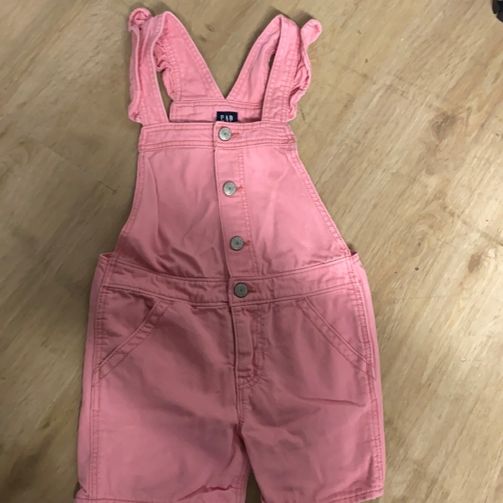 Pink Jean overall